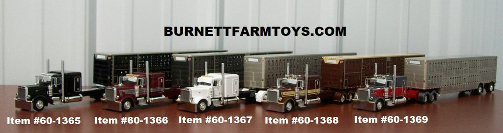 Five New 1/64 Scale DCP Tractor-Trailer Sets