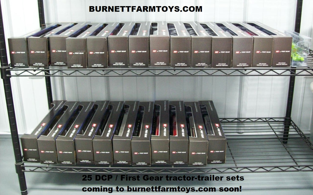 25 New DCP / First Gear Tractor-Trailer Sets Have Arrived!