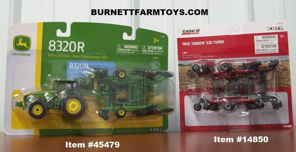 John Deere and Case IH Disks