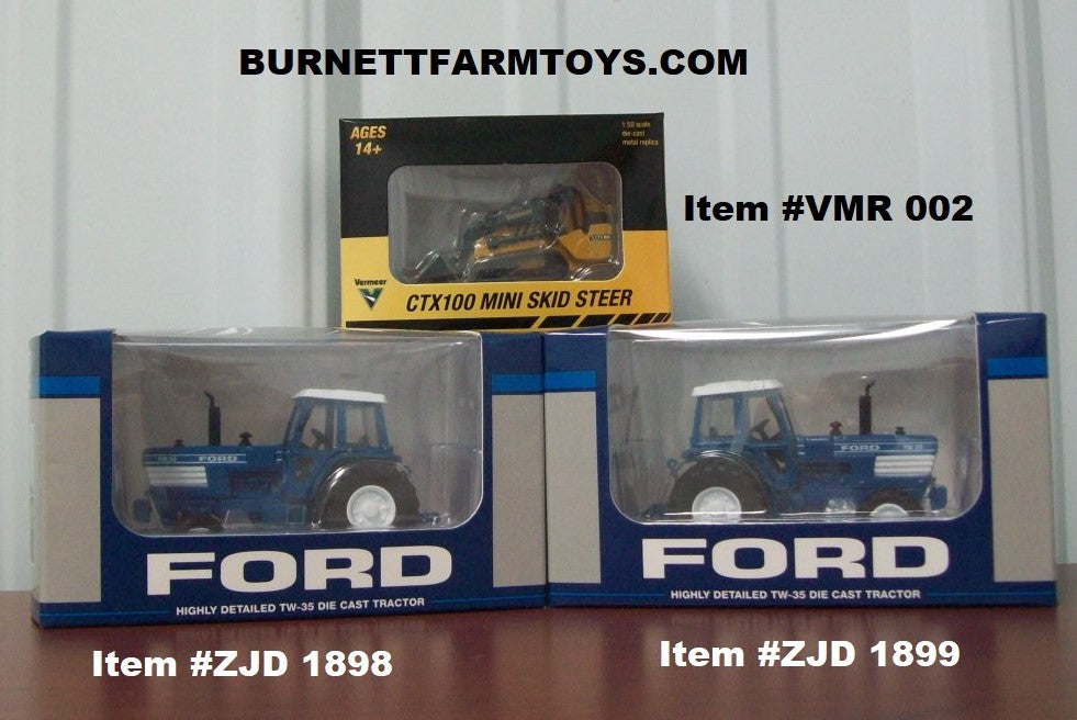 Vermeer Skid Steer and Ford TW-35 Tractors