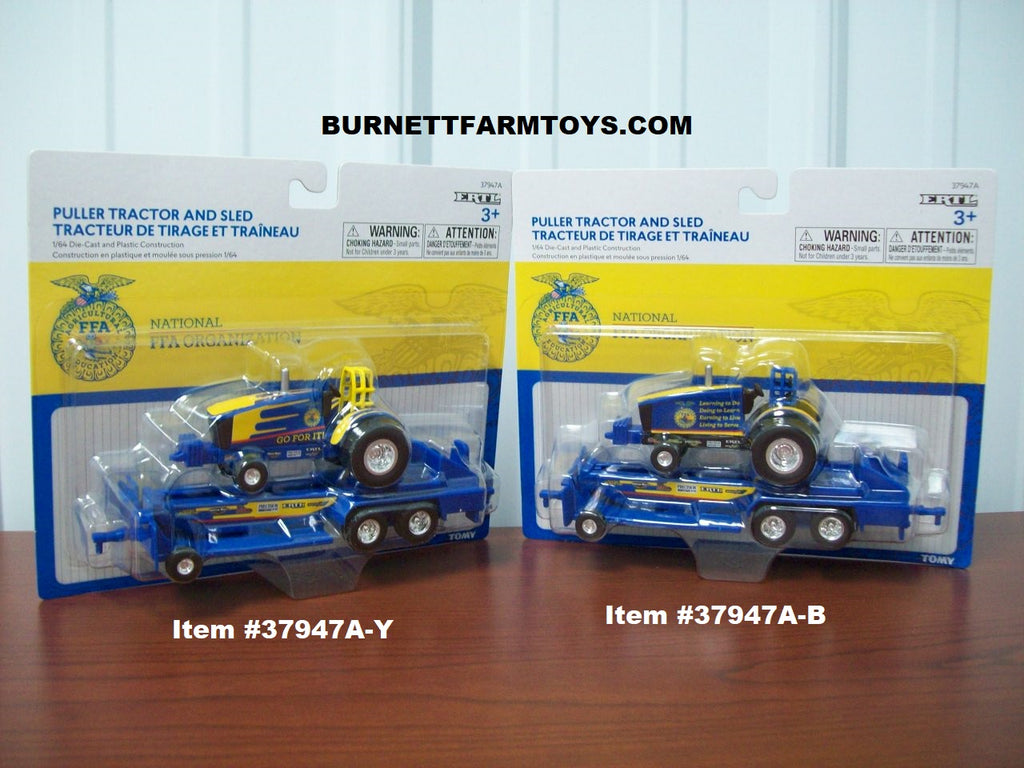 National FFA Organization Edition Pulling Tractors with Sleds