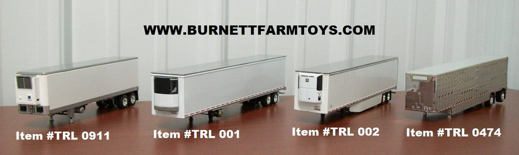 Thermo King and Carrier Refrigerated Trailers and Wilson Livestock Trailer