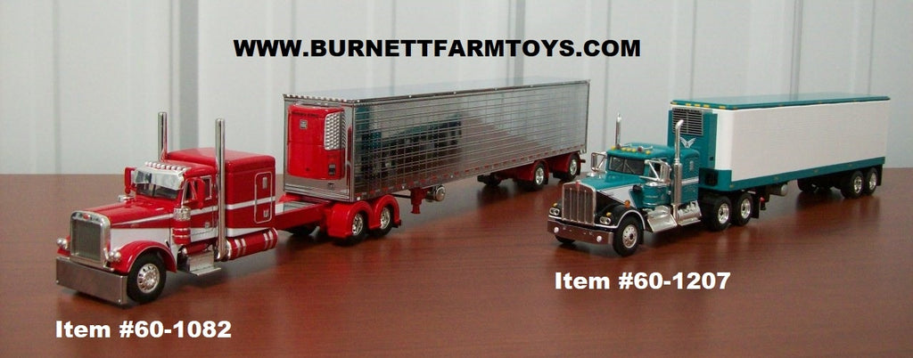 Ankrum Trucking and Peterbilt with Refrigerated Van or Quad Livestock