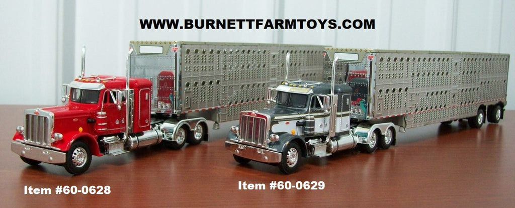 Pete 359 36-inch Flattop Sleepers with Livestock Trailers