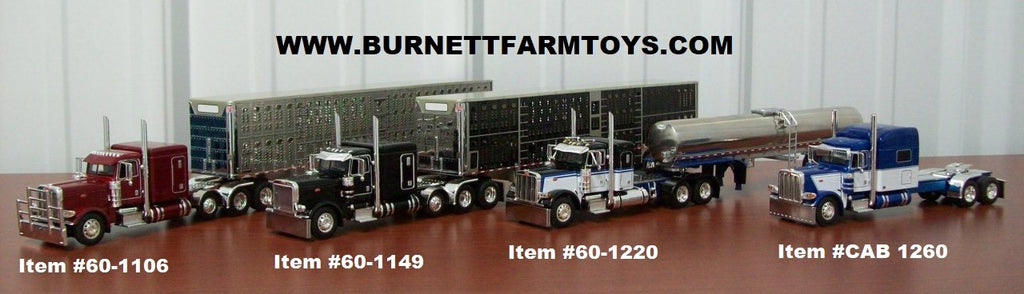 Peterbilt Livestock and Walker Milk Tanker DCP Sets