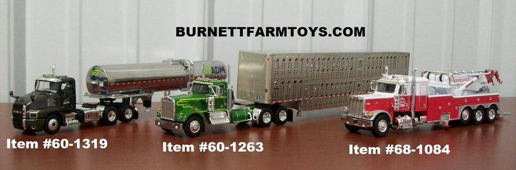 ADM Mack Anthem with Sanitary Tanker Kenworth with Livestock and The Busted Knuckle Garage Wrecker