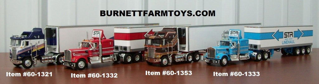 Kenworth with Refrigerated Van Trailers