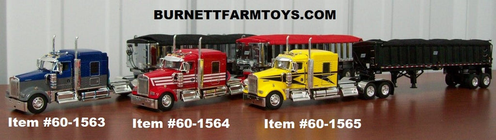 Kenworth W900L 72-inch Sleeper with EAST End Dump Trailer Sets