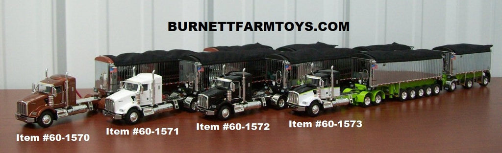 Kenworth T800 with Michigan Train East End Dump Trailers