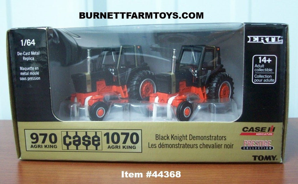 Case Agri King Black Knight Demonstrator Tractor Set