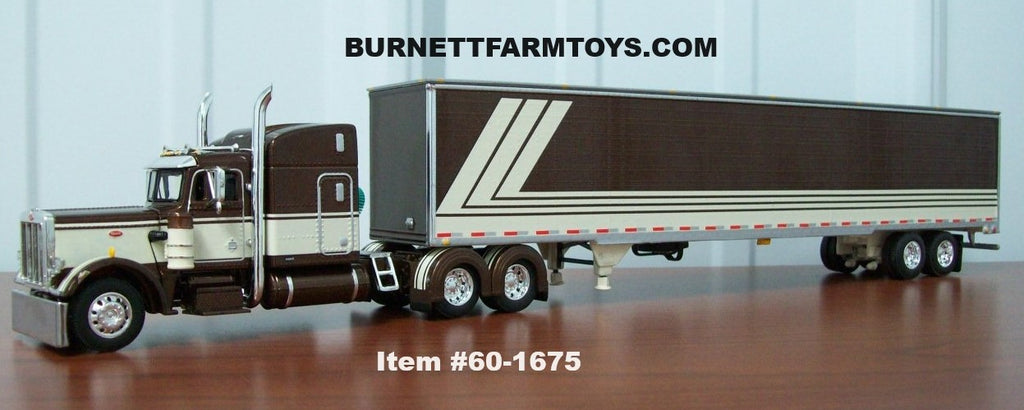 Peterbilt with Dry Goods Van Trailer