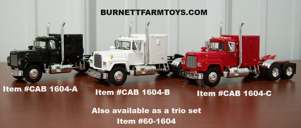 Black White Red Mack R Model 60-inch Sleeper Trio Set