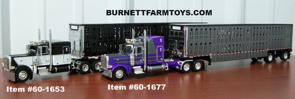 Peterbilt with Livestock Trailer Sets