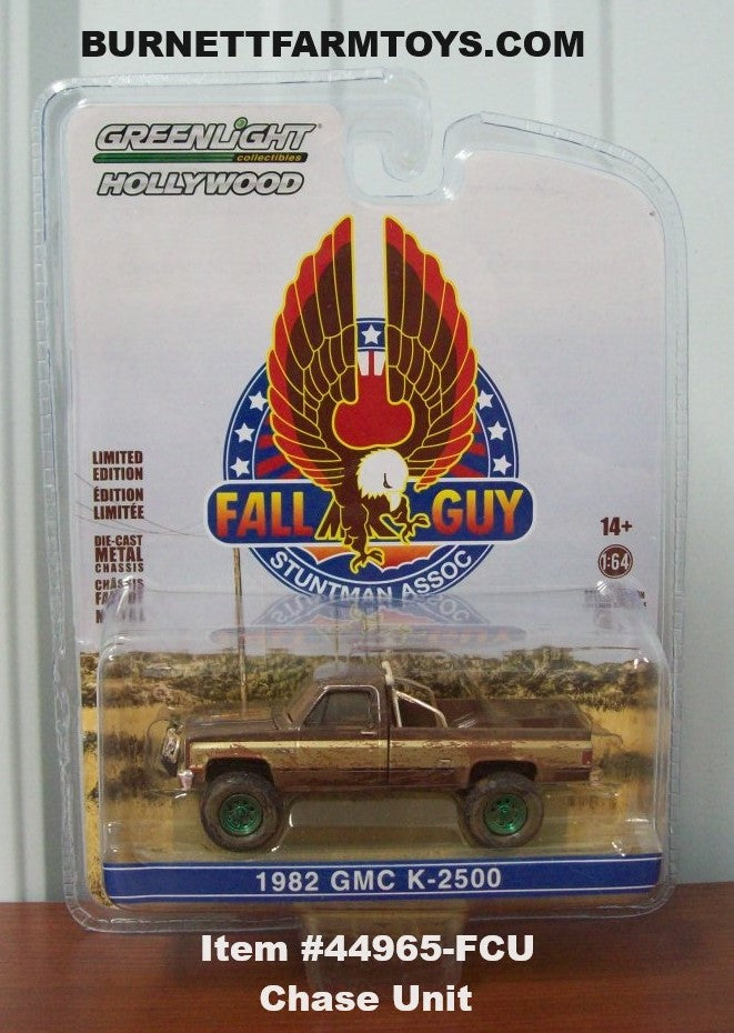 Muddy Fall Guy Chase Unit 1982 GMC K-2500 Pickup Truck