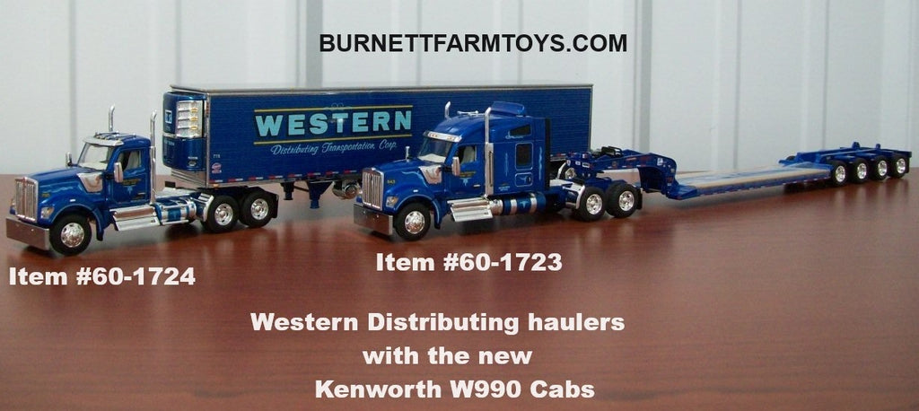 Newly Tooled Kenworth W990 with Western Distributing
