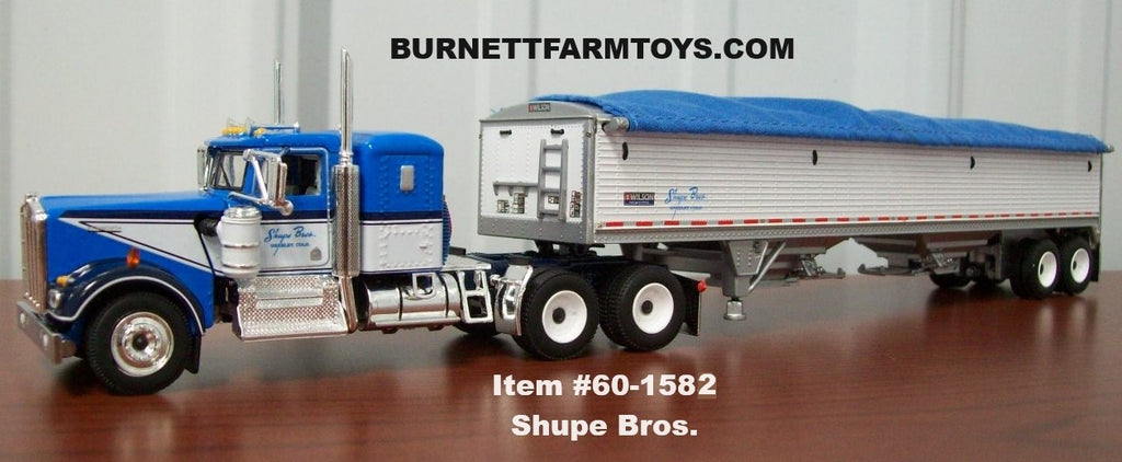 Shupe Bros. Kenworth Grain Trailer Set