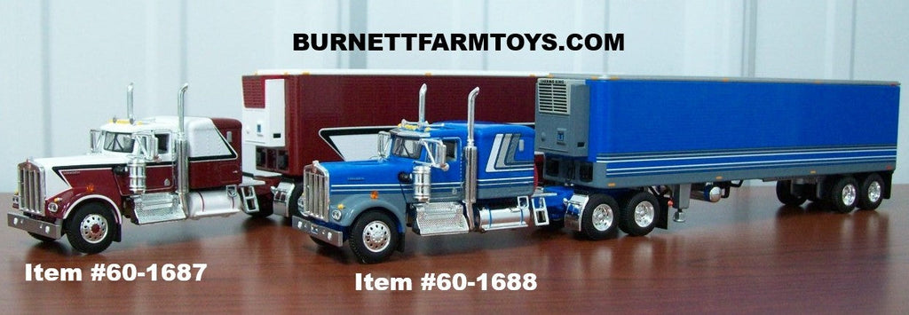 Kenworth W900A 60-inch Sleepers with Refrigerated Trailers