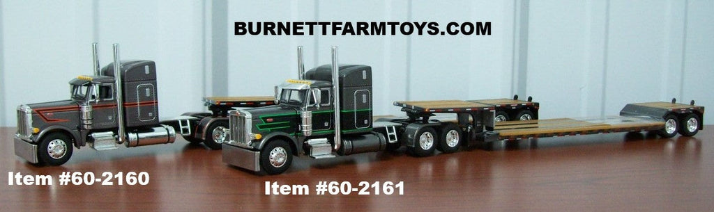 Peterbilt 48-inch Mid Roof Sleeper with Fontaine Renegade Machinery Trailers