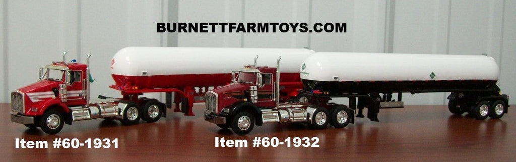 Kenworth T800 Day Cab with Propane or Anhydrous Tanker Trailers