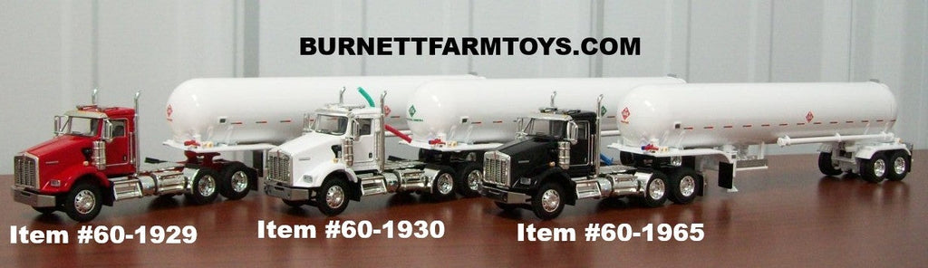 Kenworth T800 Day Cab with Propane or Anhydrous Tanker Trailers