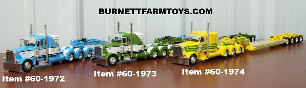 Peterbilt with Fontaine Lowboy Trailers