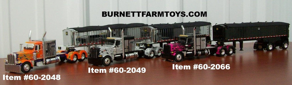 More Peterbilt with Vintage Sleeper and MAC Coal Dump Trailers