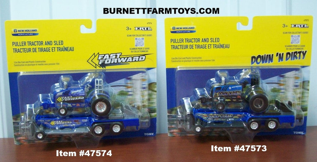 New Holland Pulling Tractors with Sleds