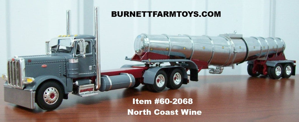 North Coast Wine Peterbilt Day Cab with Polar Tanker Trailer