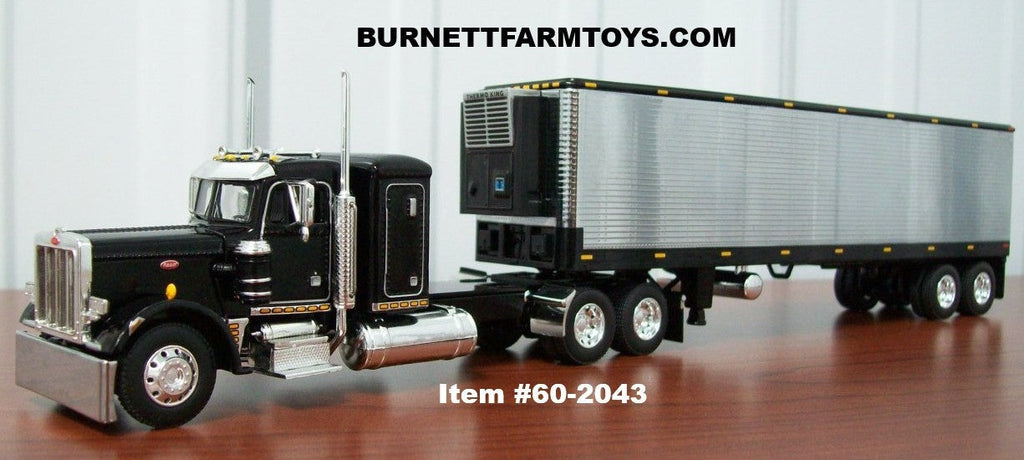 Peterbilt with Vintage Refrigerated Trailer