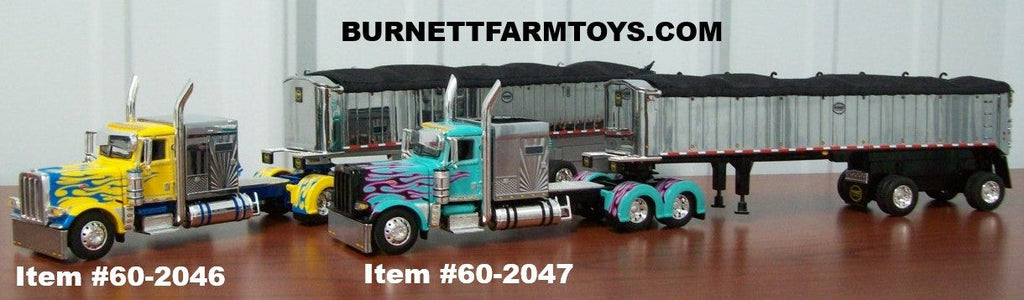 Peterbilt with Vintage Sleeper and MAC Coal Dump Trailer
