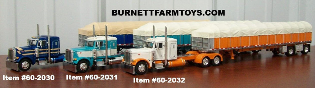 Peterbilt with Covered Wagon Trailers