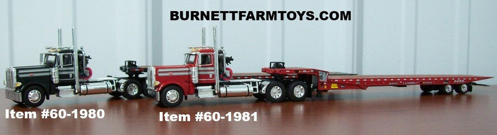 Peterbilt with Landoll Slide Axle Trailers