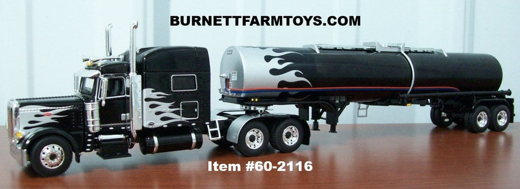 Peterbilt with Brenner Chemical Tanker Trailer