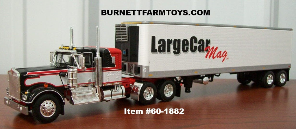 Large Car Mag Kenworth with Refrigerated Trailer