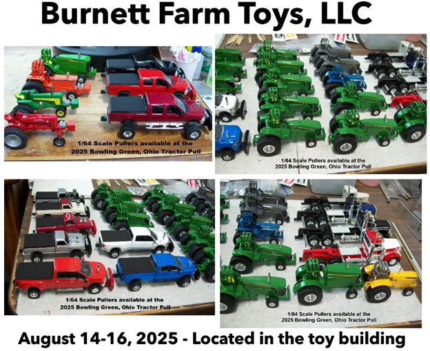 Pullers Available at the 2025 Bowling Green, Ohio Tractor Pull