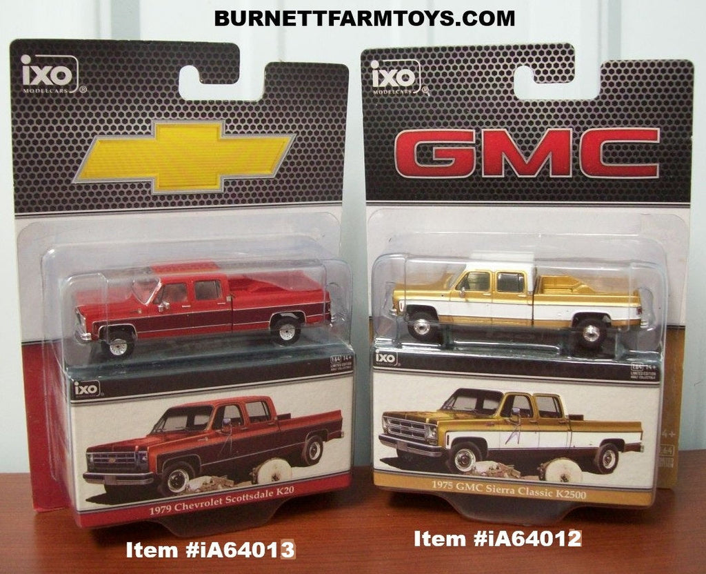1975 GMC Sierra Classic K2500 and 1979 Chevy Scottsdale K20 Trucks