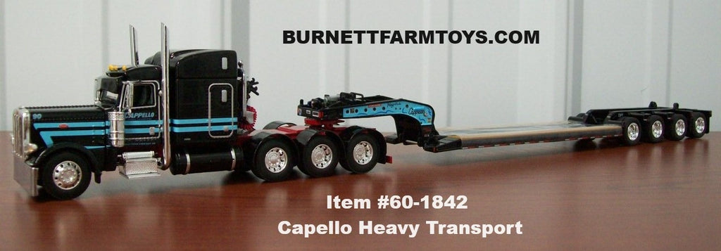 Capello Heavy Transport Peterbilt with Lowboy Trailer