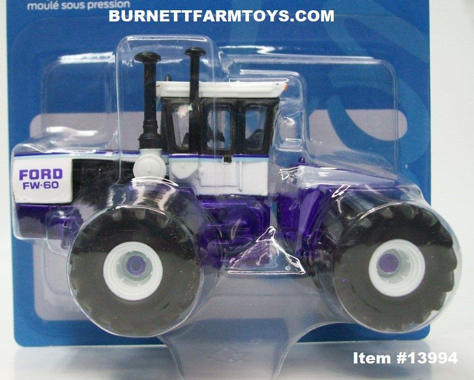 Item #13994 Purple Ford FW-60 Tractor - 1/64 Scale - Ertl / Tomy
