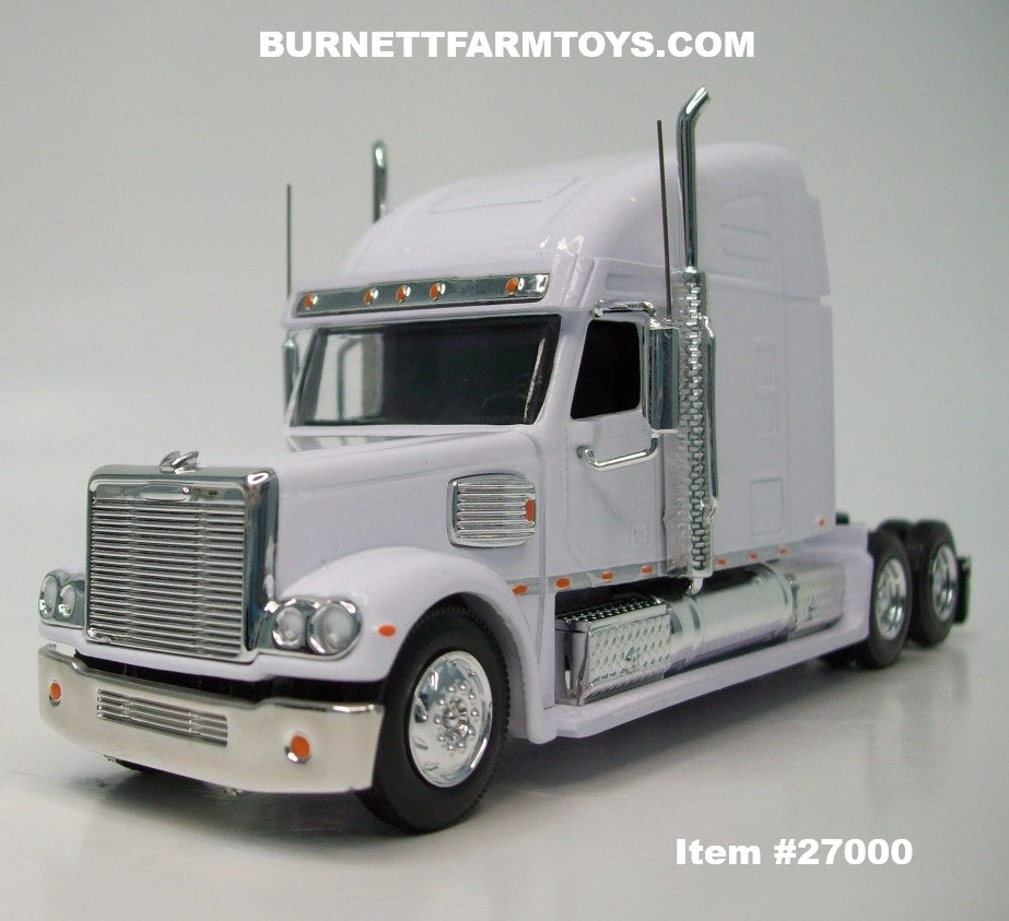 Item #27000 White Freightliner Coronado Sleeper - 1/64 Scale