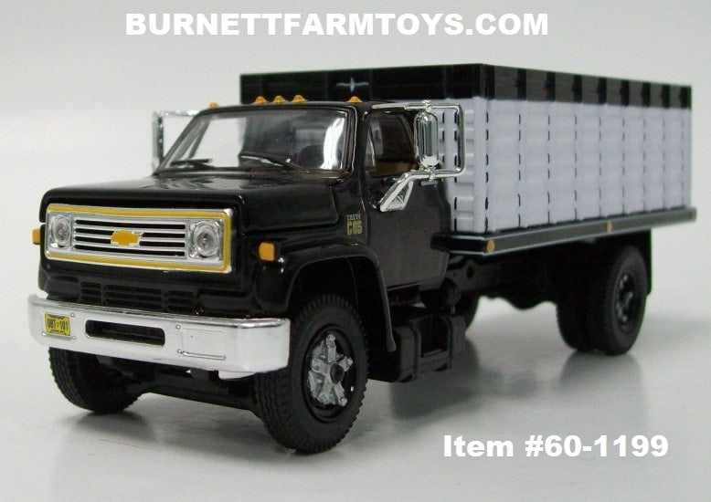 Item #60-1199 Black Chevrolet C65 Single Axle Grain Truck with