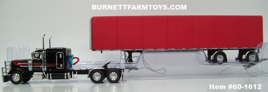 Item #60-1612 Black Red Stripe Silver Stripe Peterbilt 379 63-inch