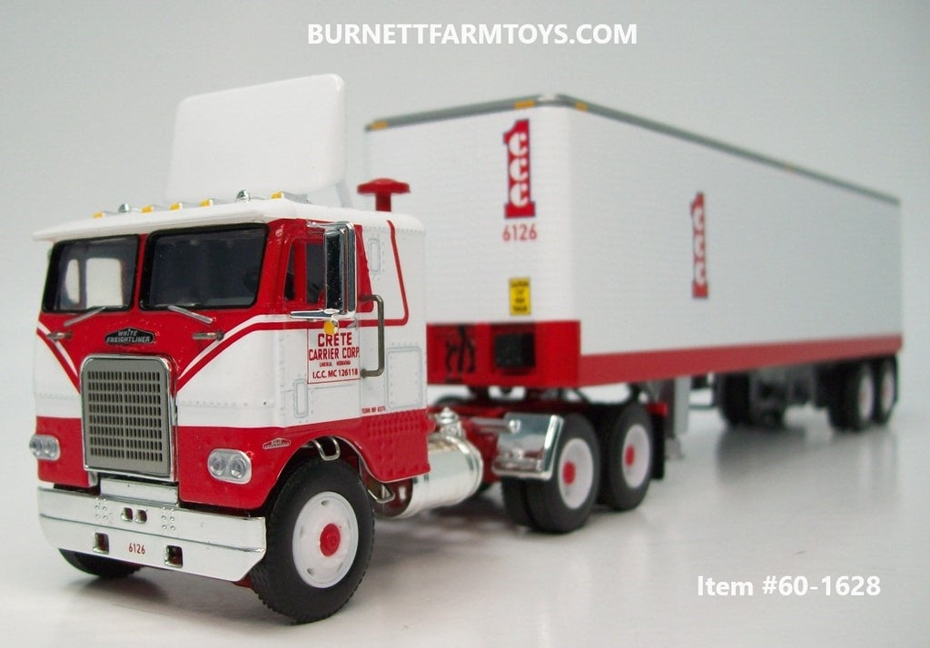 Item #60-1628 Crete Carrier Corp White Red White