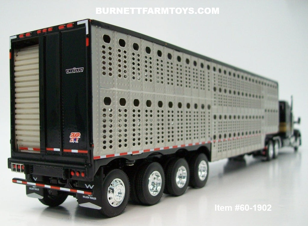 Item #60-1902 Black Gold Kenworth W990 76-inch Mid Roof