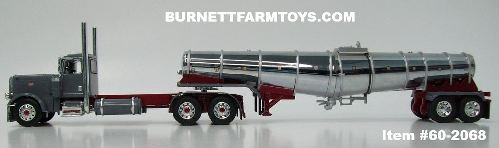 Item #60-2068 North Coast Wine Gun Metal Gray Burgundy Peterbilt
