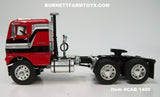 Item #CAB 1409 Red White Stripe Silver Stripe Black Stripe Freightliner COE - 1/64 Scale - DCP by First Gear
