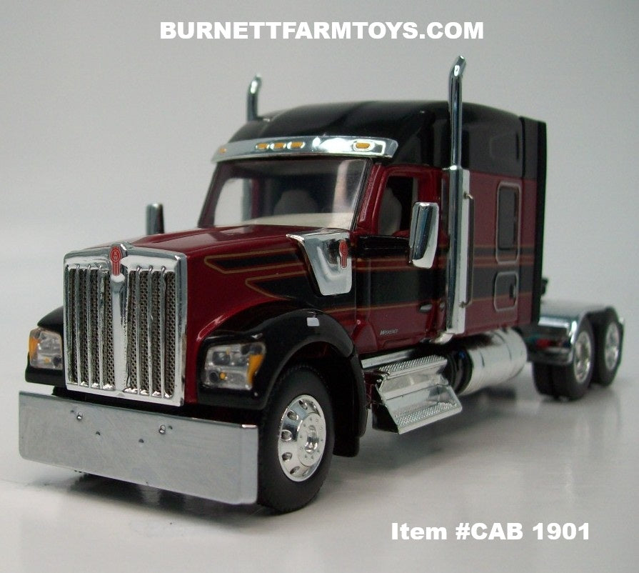 CAB1901BlackBurgundyGoldKenwor