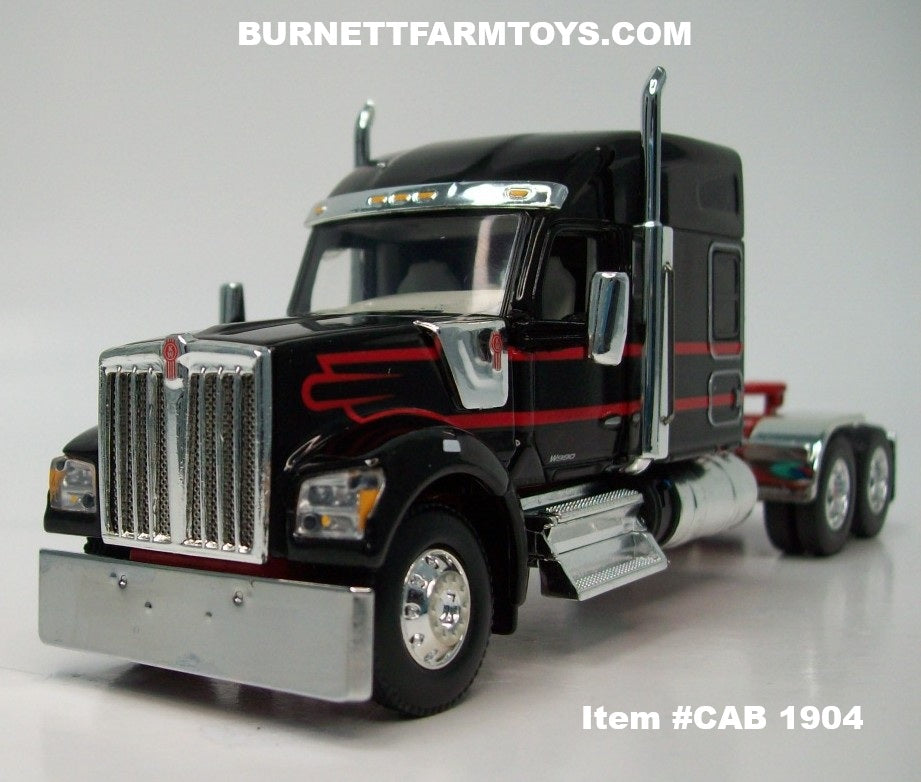 CAB1904BlackRedKenworthW99076-