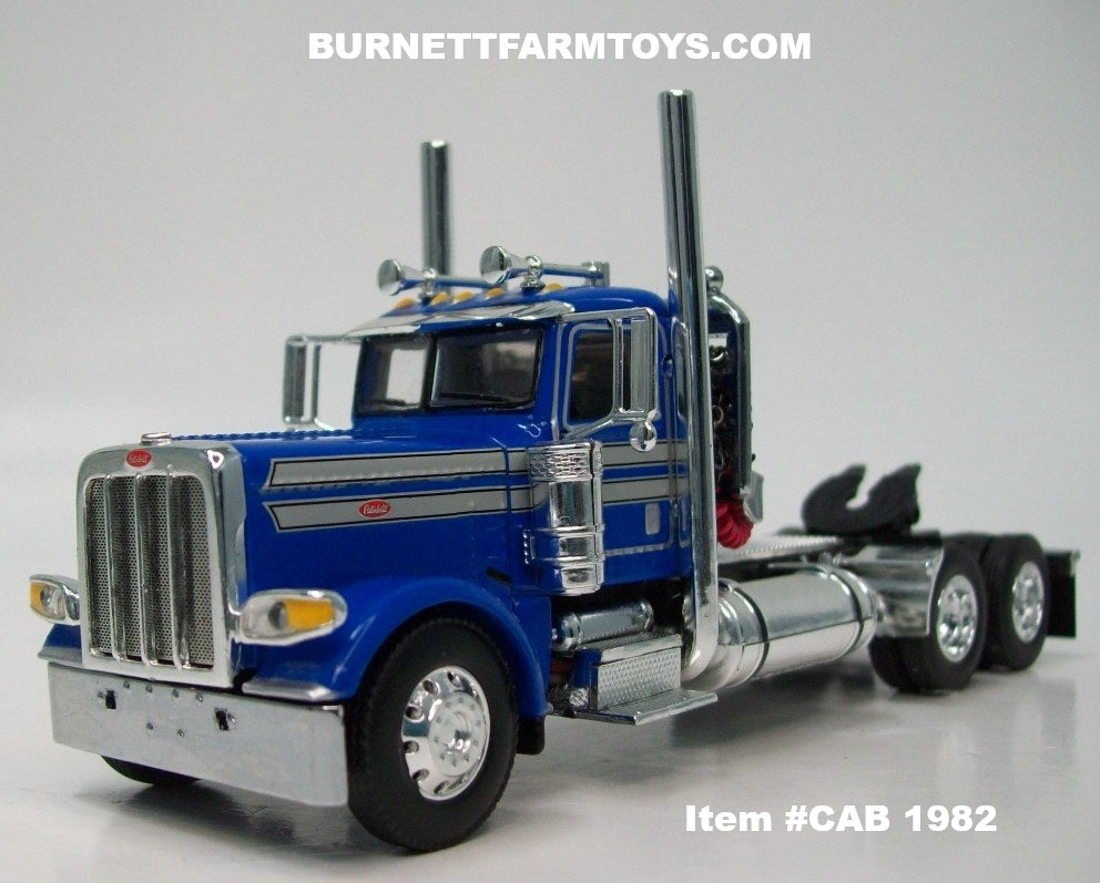 CAB1982BlueWhiteBlackPeterbilt