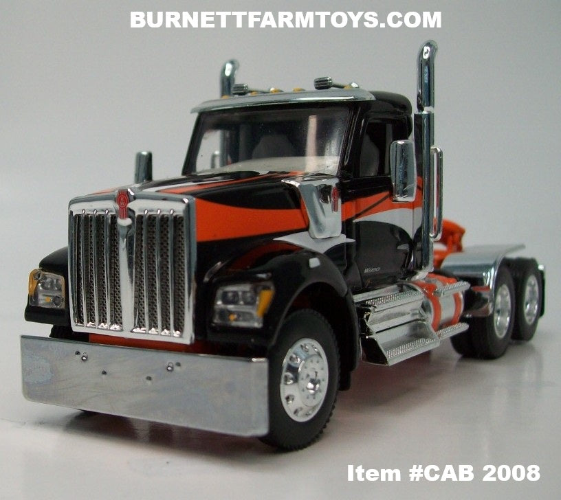 CAB2008BlackOrangeWhiteKenwort
