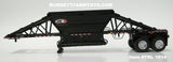 Item #TRL 1614 Black Tandem Axle Manac CPS Bottom Dump Trailer - 1/64 Scale - DCP by First Gear